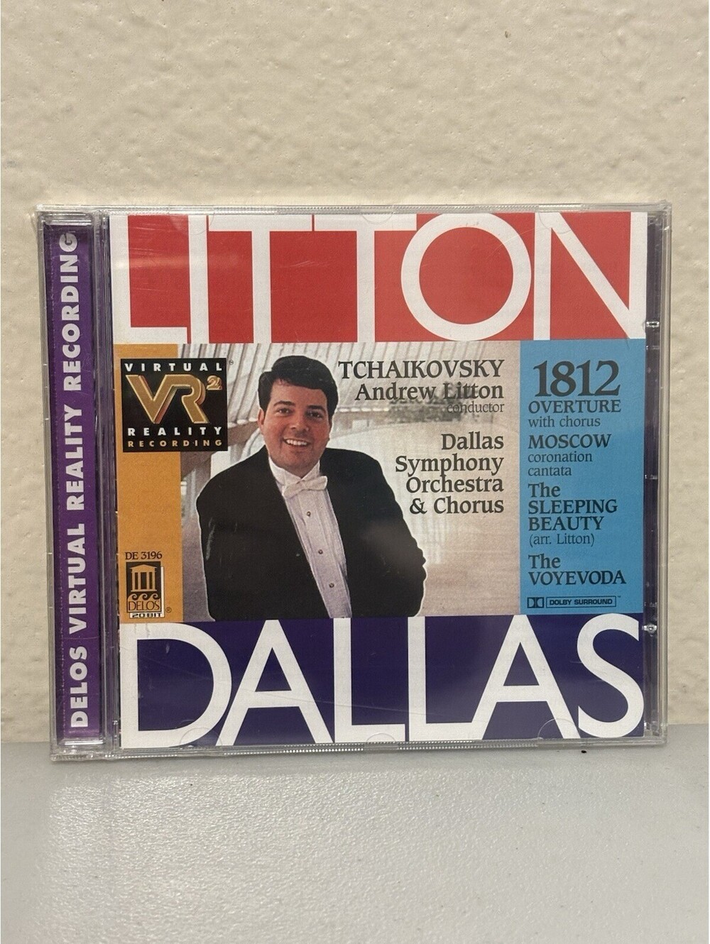 Tchaikovsky 1812 Overture Dallas Symphony Orchestra Andrew Litton CD New Sealed